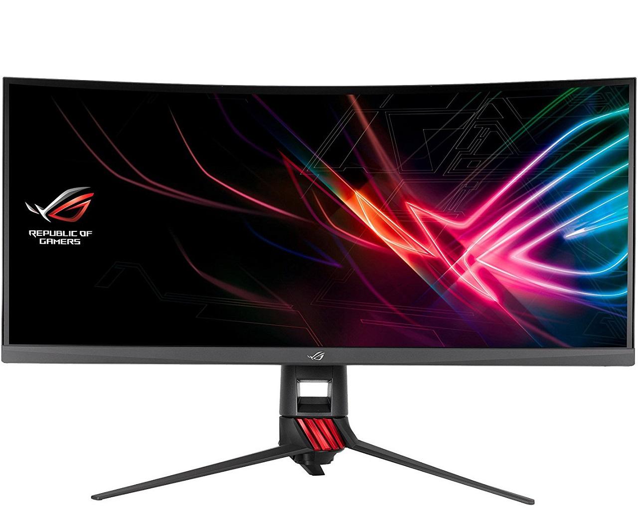 ASUS ROG STRIX XG35VQ với thiết kế phi thuyền hiện đại