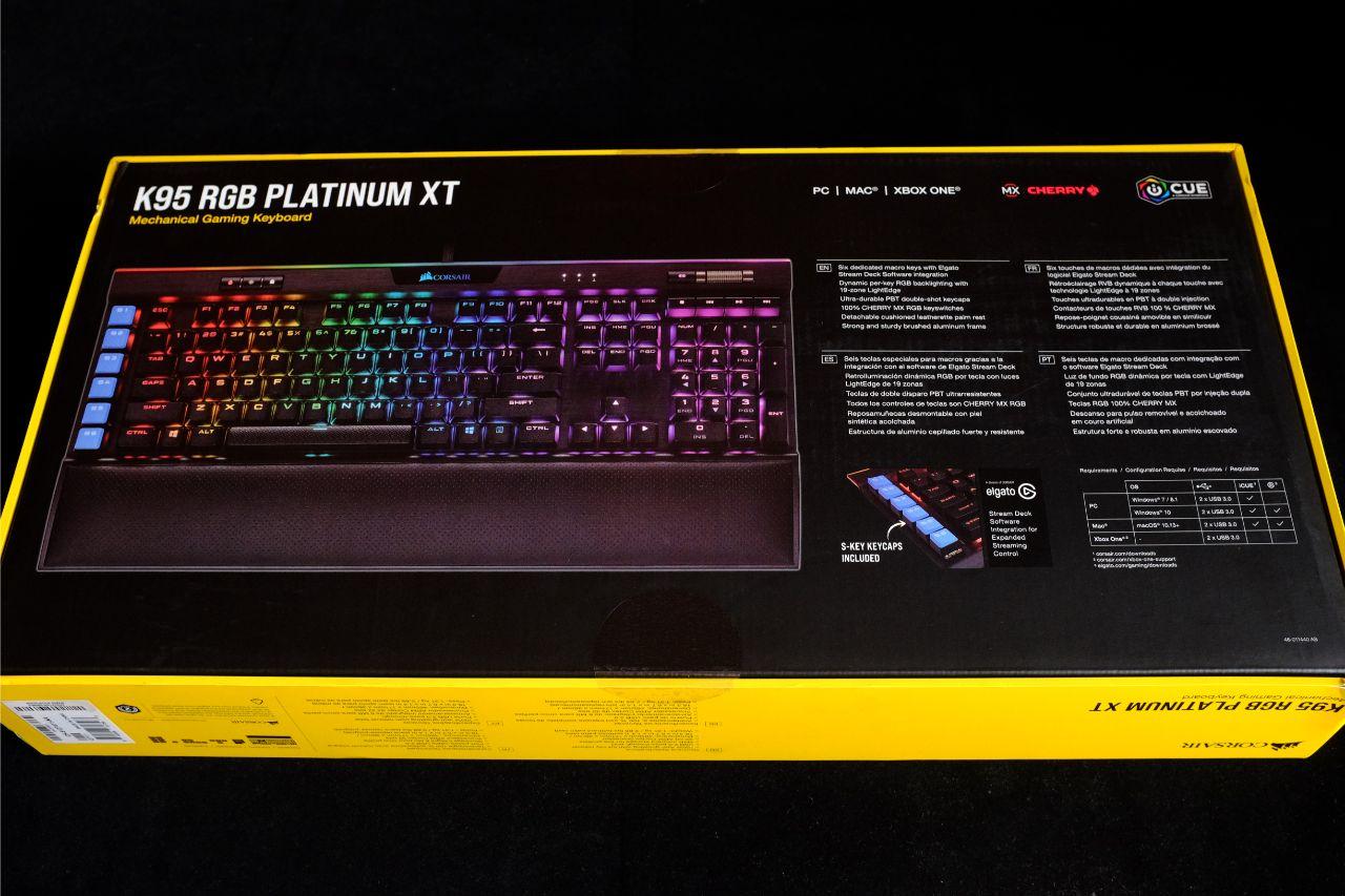 Corsair K95 RGB Platinum XT