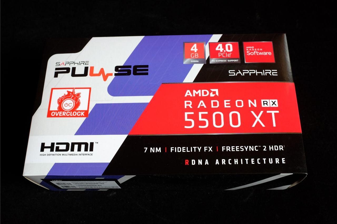 Card đồ họa Sapphire Pulse RX 5500 XT 4G