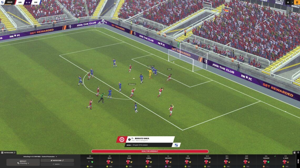 Chiến thuật trong Football Manager 2024