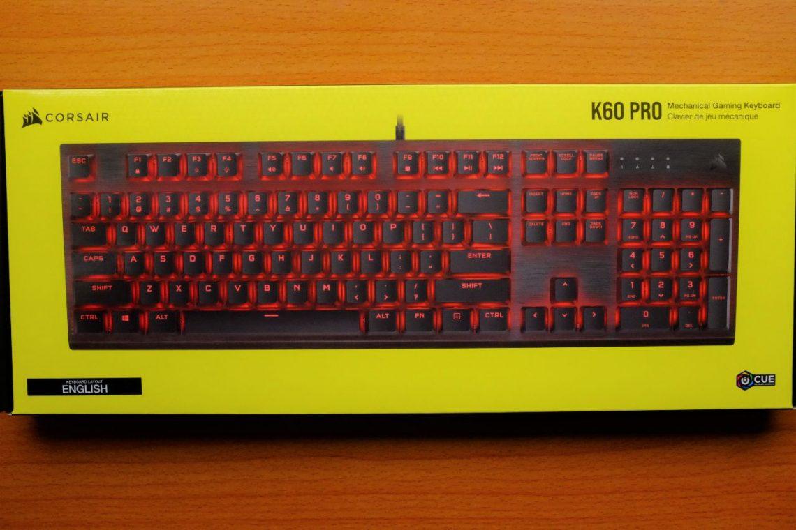 Corsair K60 Pro - Sự Kết Hợp Hoàn Hảo Giữa Tính Năng và Thiết Kế