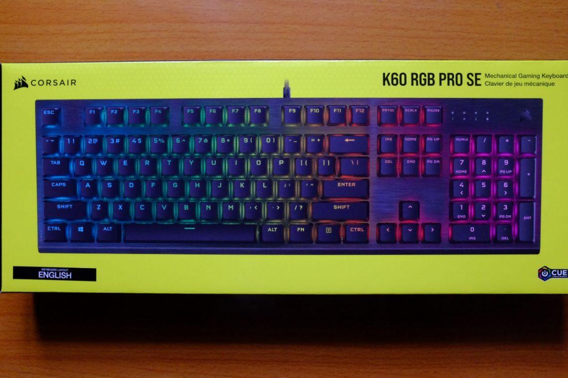 Corsair K60 RGB Pro SE - Đánh Giá Bàn Phím Chơi Game Tầm Trung