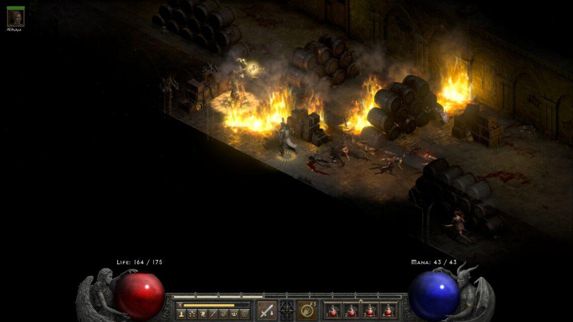 Diablo II gameplay