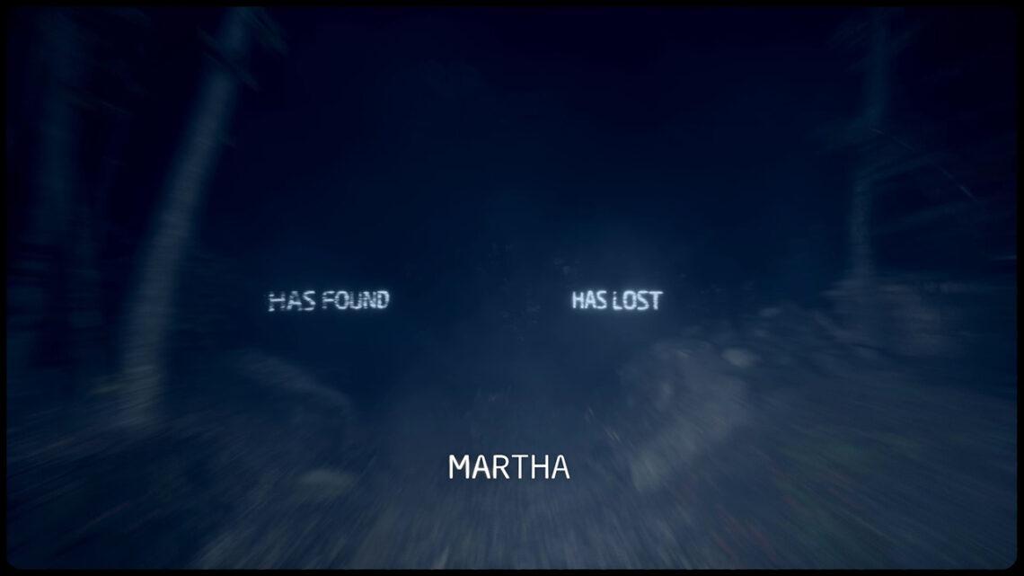 Martha Is Dead