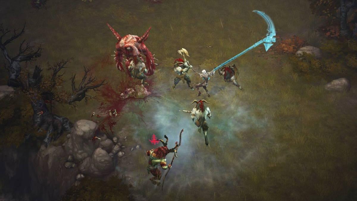 Hiệu ứng phép thuật của Necromancer trong Diablo III Rise of the Necromancer