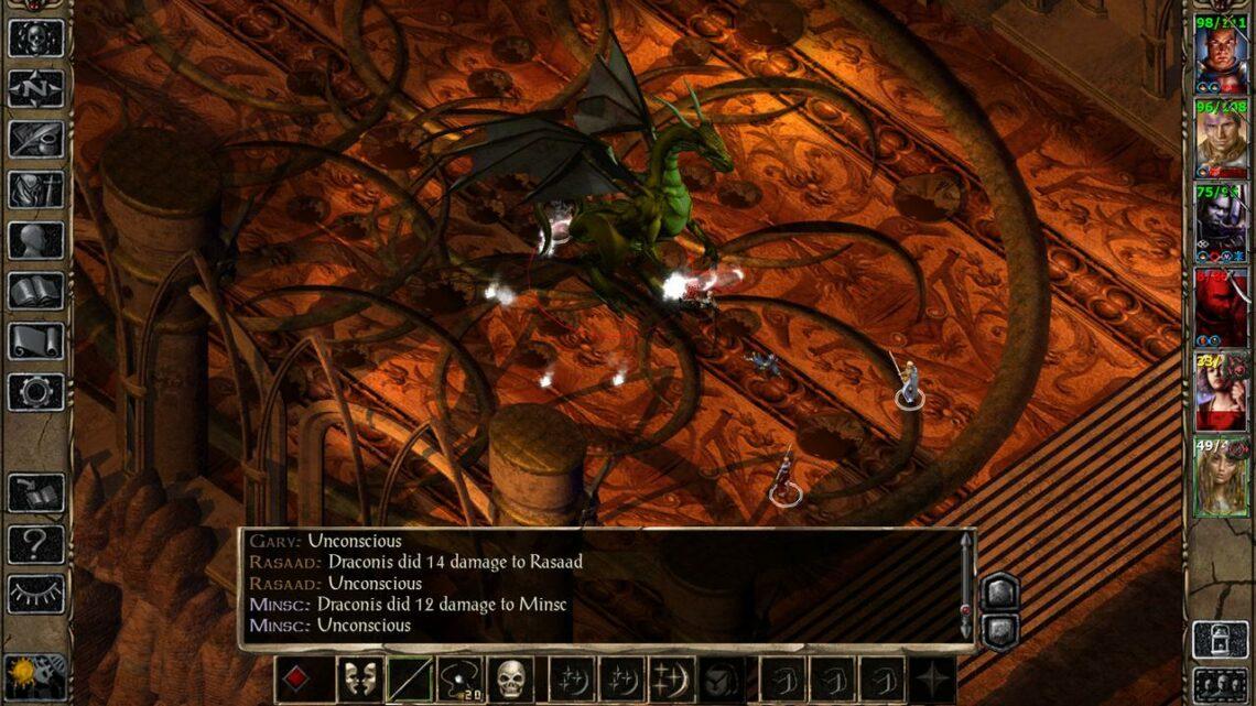 Lối chơi truyền thống của Baldur's Gate II