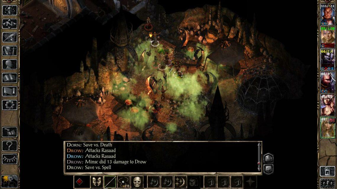 Lỗi kỹ thuật trong Baldur's Gate II