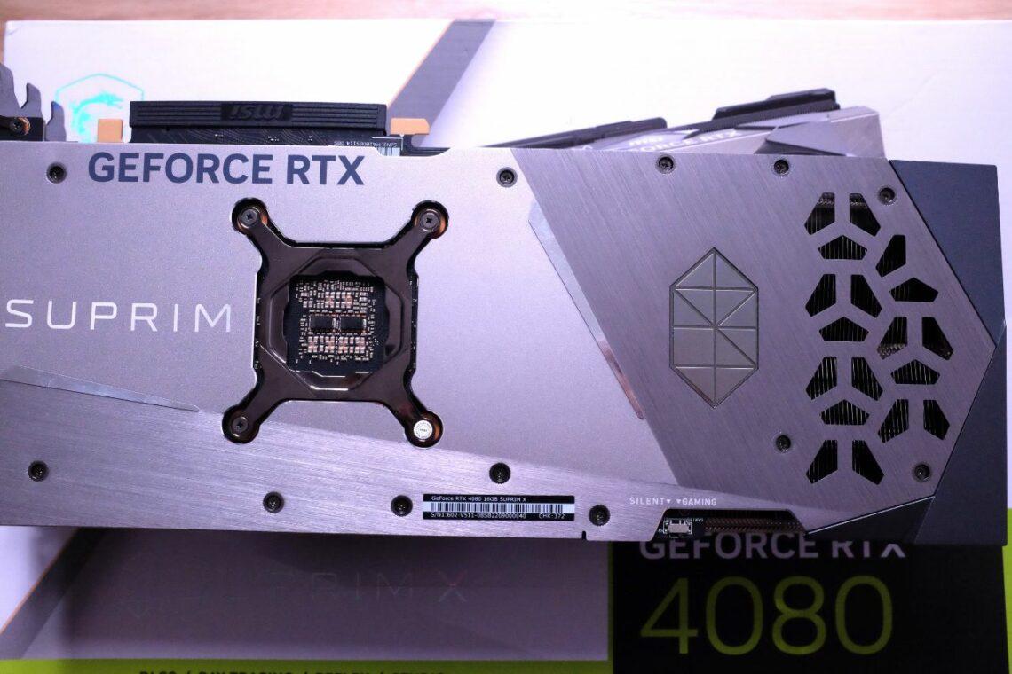 Mức giá cao của MSI RTX 4080 SUPRIM X