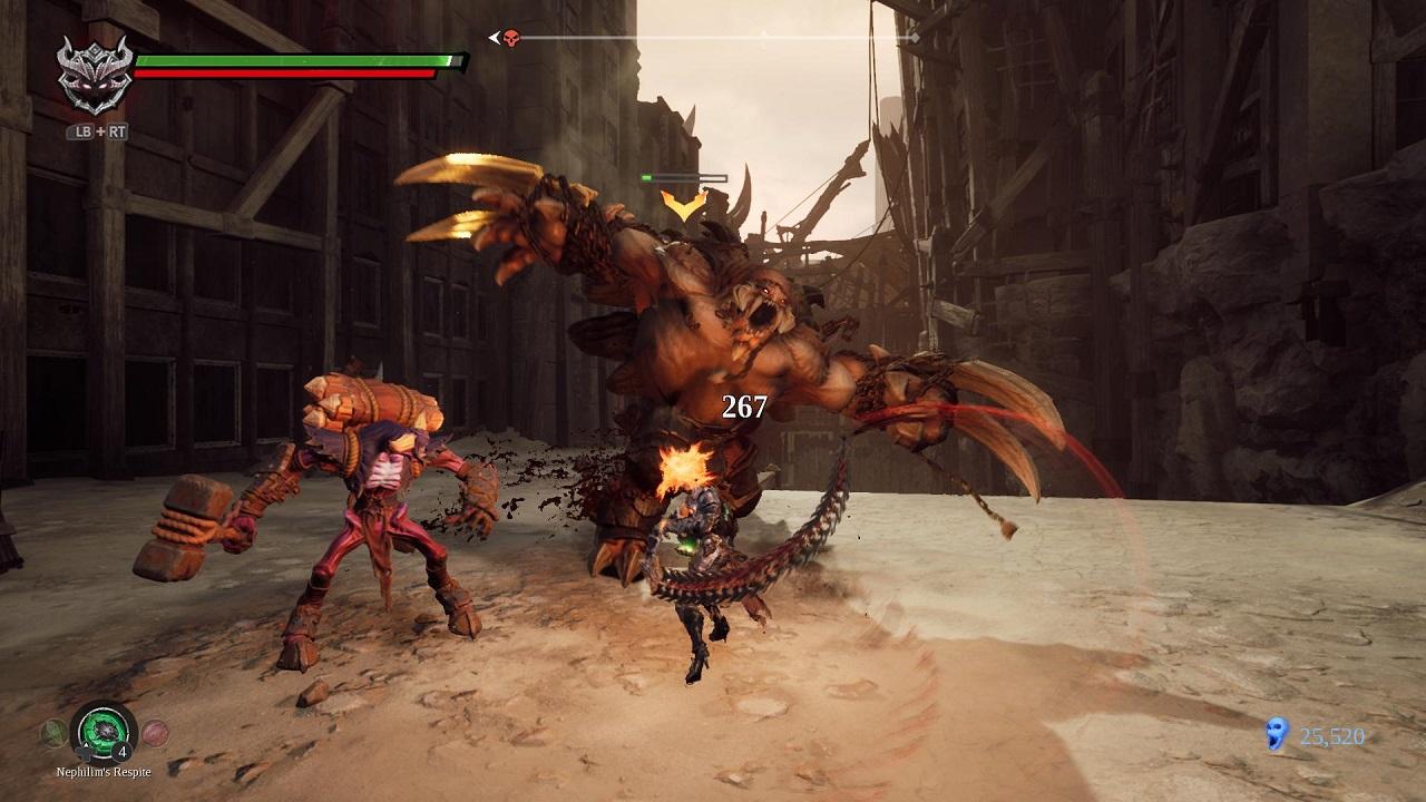 Hình ảnh những điểm yếu của Darksiders III