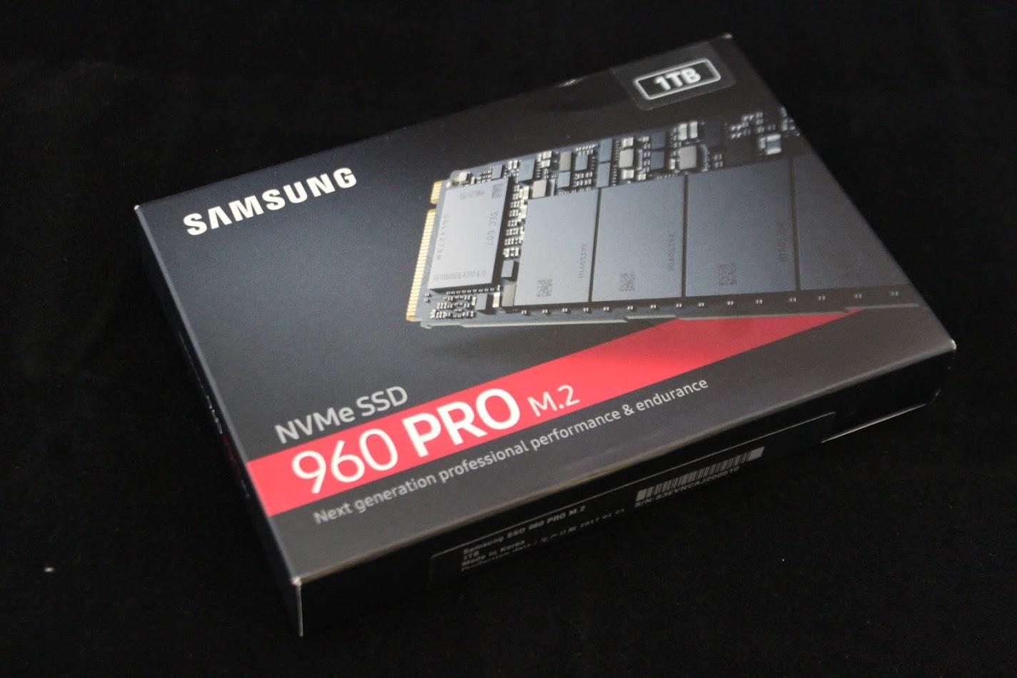 SAMSUNG 960 PRO M.2 1TB