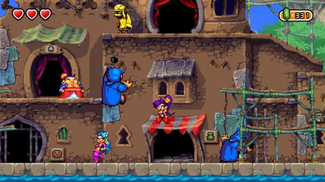 Lối chơi đơn giản, cuốn hút với phong cách đi cảnh 2D trong Shantae and the Pirate's Curse