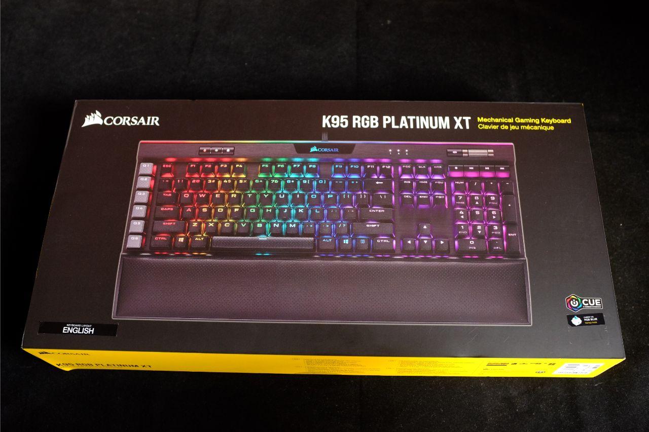 Thiết kế bàn phím Corsair K95 RGB Platinum XT