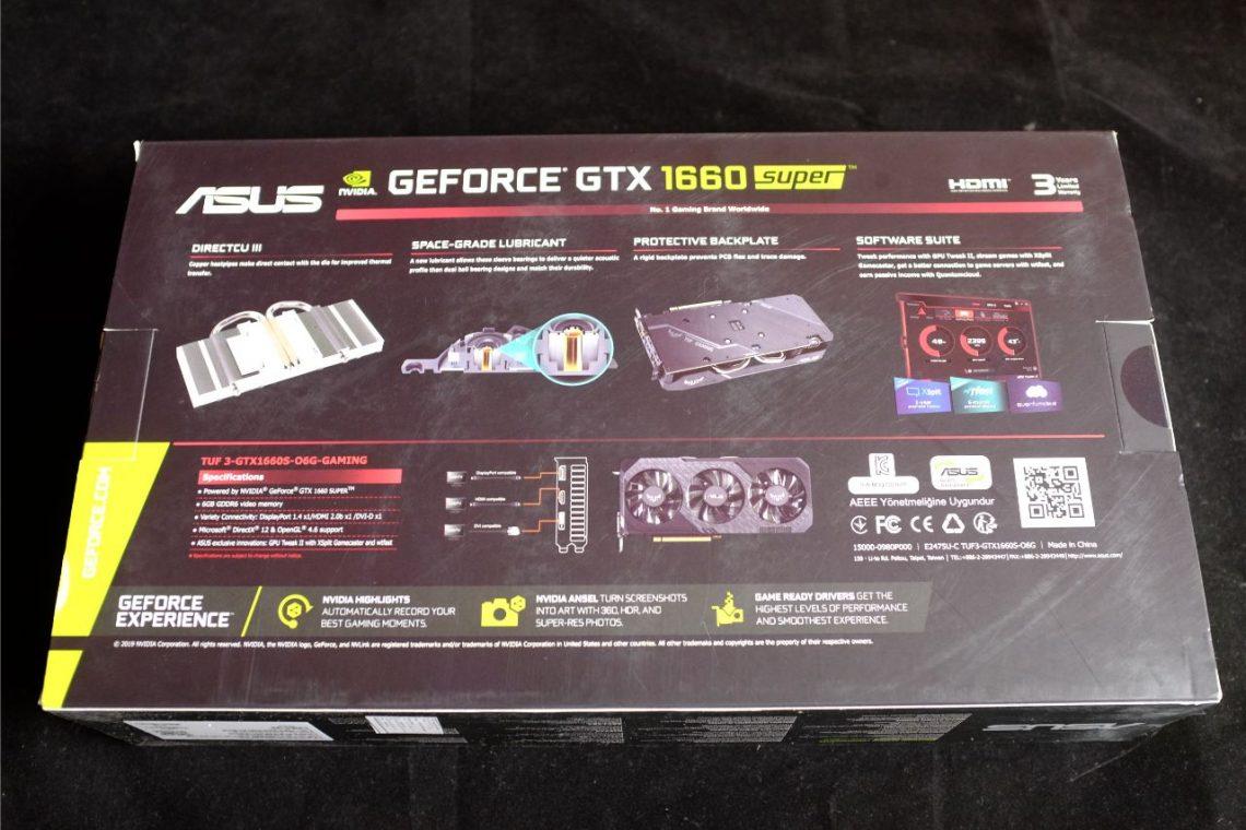 ASUS GTX 1660 Super TUF Gaming X3