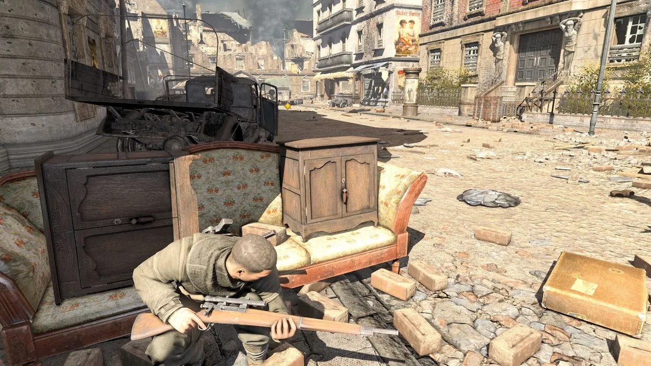 Ảnh minh họa từ game Sniper Elite V2 Remastered