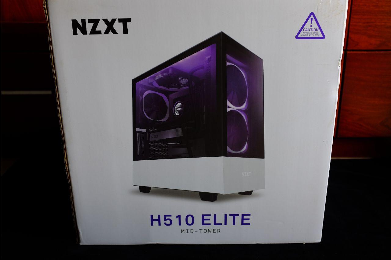 Vỏ case NZXT H510 Elite màu đen